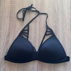 PINK Victoria's Secret Black Bikini Top